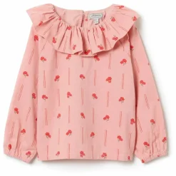 Blouse Peony Velours Côtelé | Rose