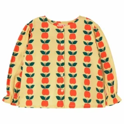 Blouse Pommes Twill | Jaune