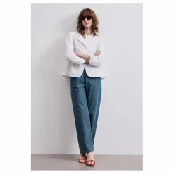 Blouse Popeline de Coton | Blanc