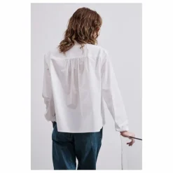 Blouse Popeline de Coton | Blanc