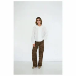 Blouse Rayée | Blanc cassé