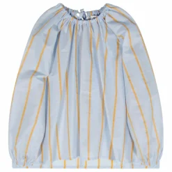 Blouse Rayée | Bleu Clair