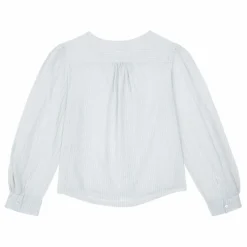 Blouse Rayée | Gris
