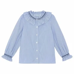Blouse Rayures | Bleu