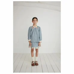 Blouse Rhea Coton Bio | Bleu