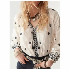 Blouse Santorini Sybille | Blanc