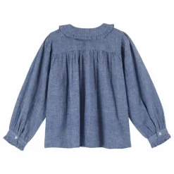 Blouse Smockée | Bleu