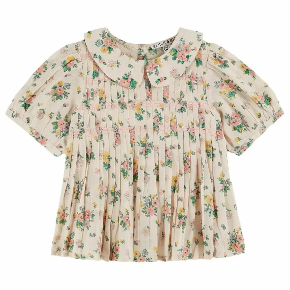 Blouse Smockée Printemps | Ecru