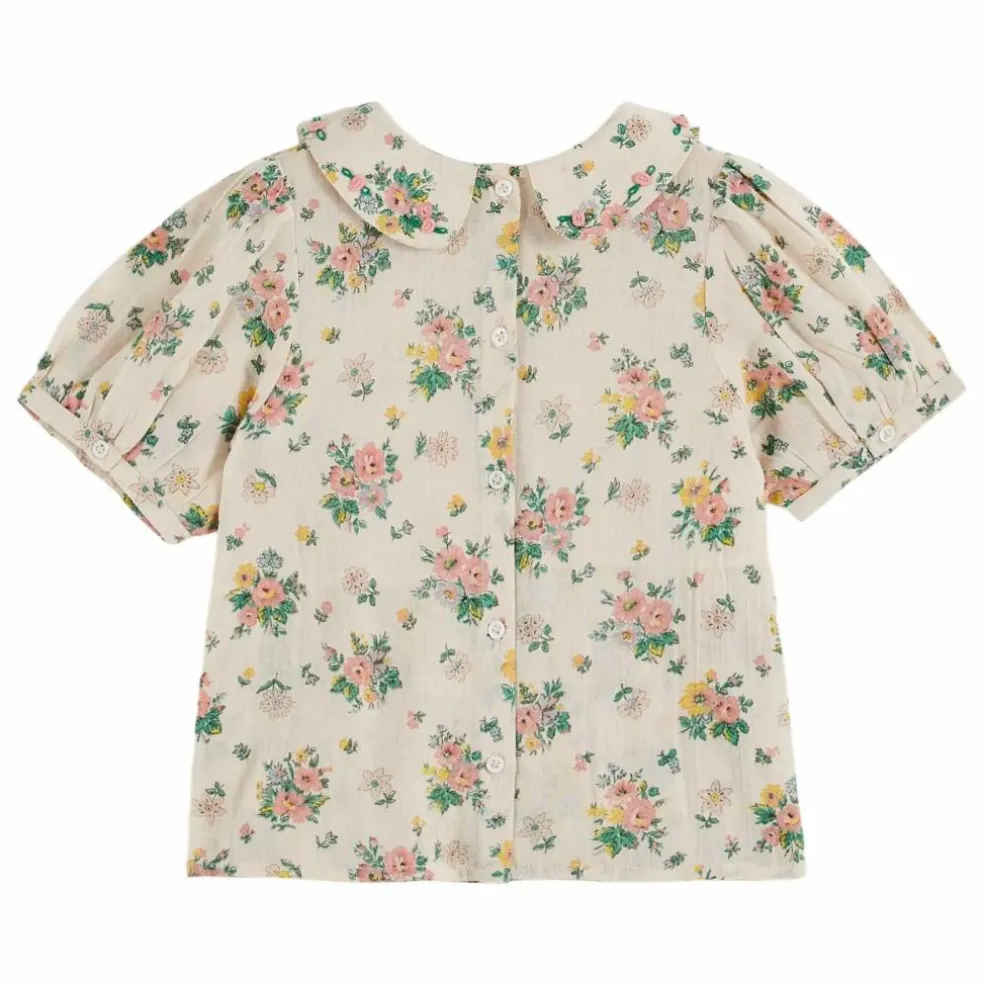 Blouse Smockée Printemps | Ecru