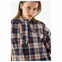 Blouse Tom Carreaux | Bleu marine