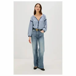 Blouse Toshi | Bleu ciel