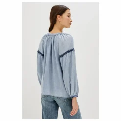 Blouse Toshi | Bleu ciel