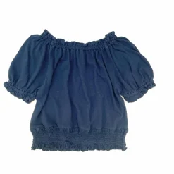 Blouse Tricot Coton Bio | Bleu marine