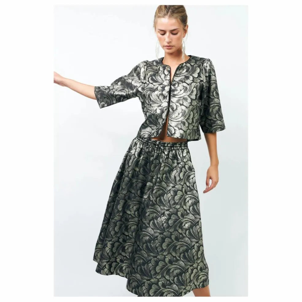 Blouse Trine | Argenté