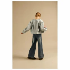 Blouse Unie Coton Bio | Bleu pâle