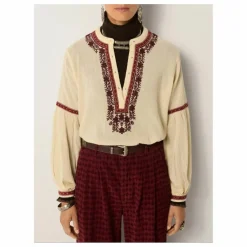 Blouse Vineyard Bruna Crêpe de Coton | Blanc