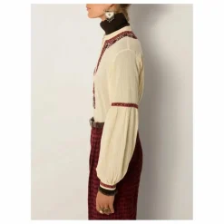 Blouse Vineyard Bruna Crêpe de Coton | Blanc