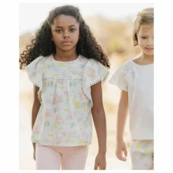Blouse Volant | Ecru