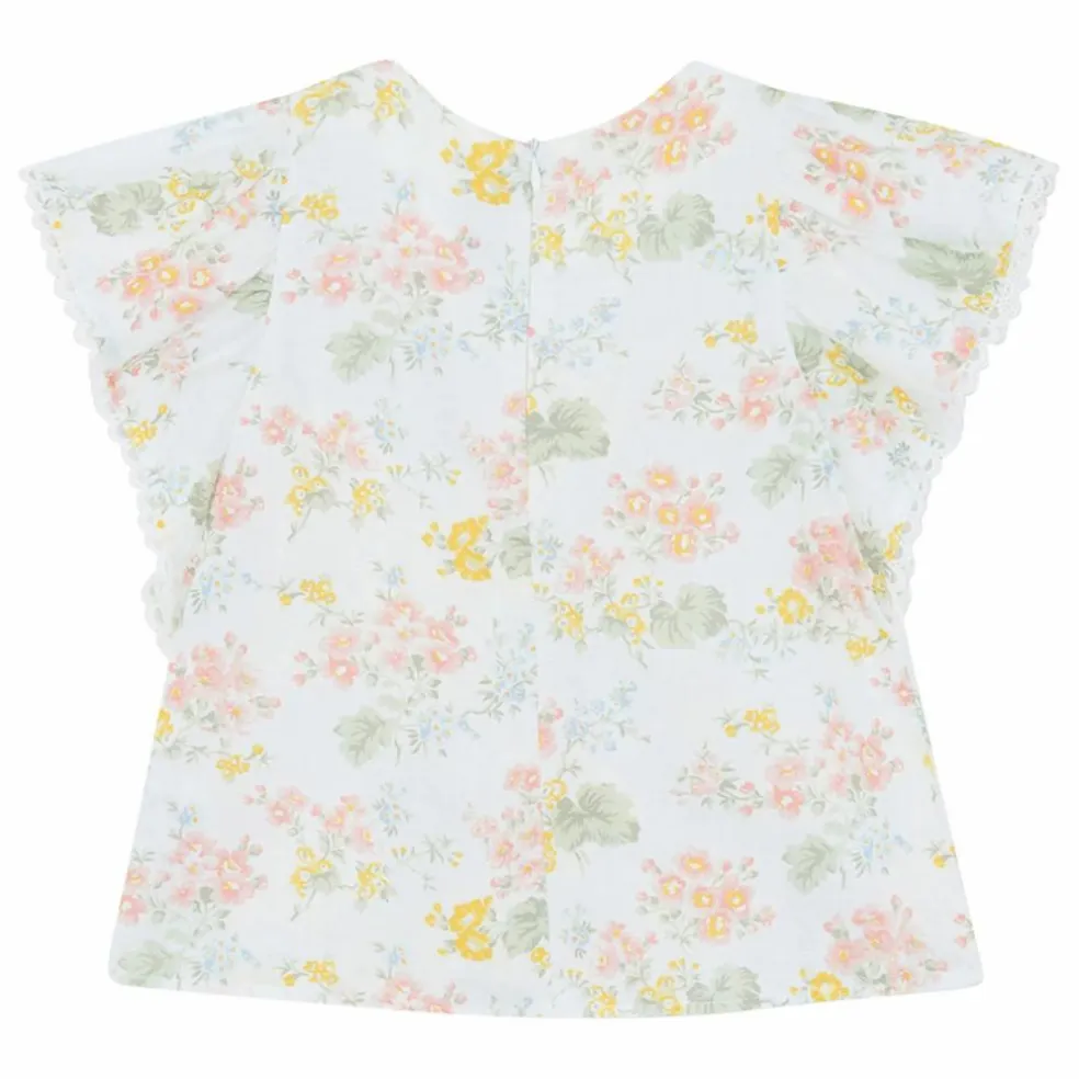 Blouse Volant | Ecru
