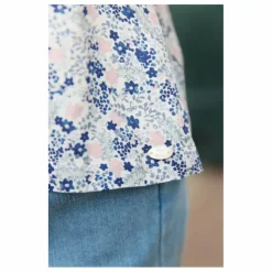 Blouse Volants | Bleu