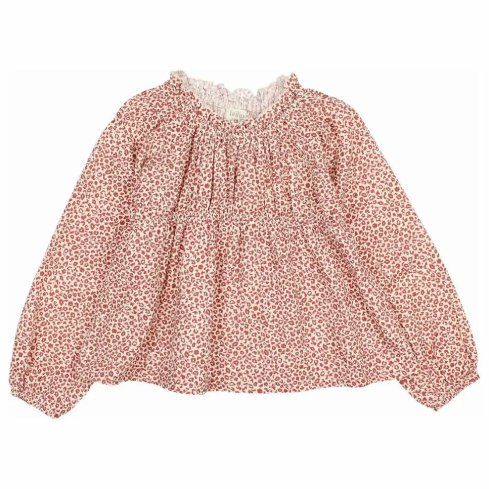 Blouse Volants | Bordeaux