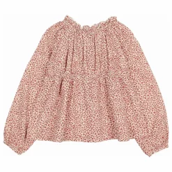 Blouse Volants | Bordeaux