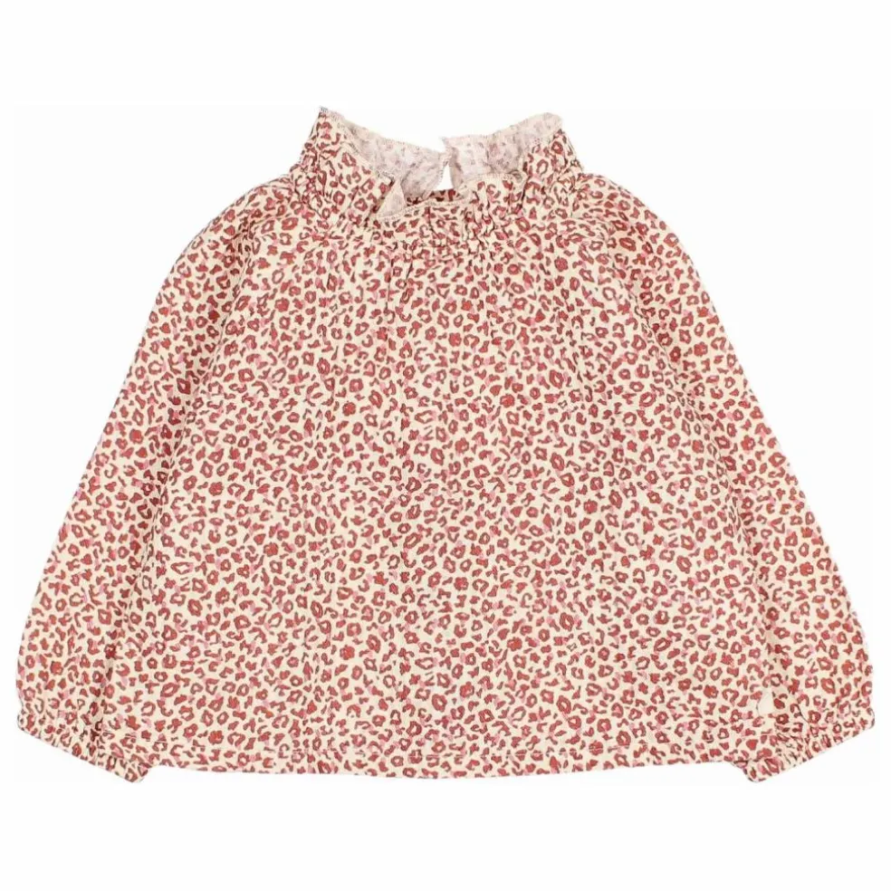 Blouse Volants Bébé | Bordeaux