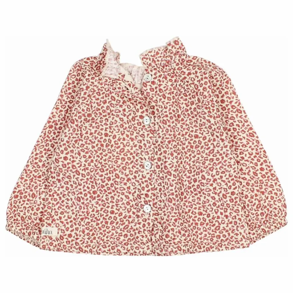 Blouse Volants Bébé | Bordeaux