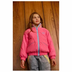 Blouson Réversible Rainbow Gingham | Rose