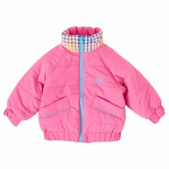 Blouson Réversible Rainbow Gingham | Rose