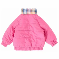 Blouson Réversible Rainbow Gingham | Rose