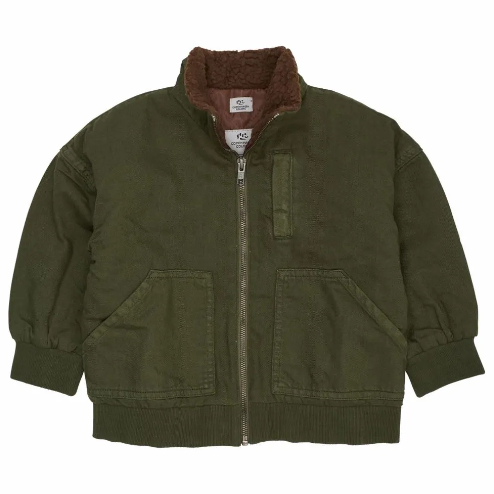 Blouson Twill Coton Bio | Khaki