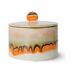 Bocal en grès | Orange