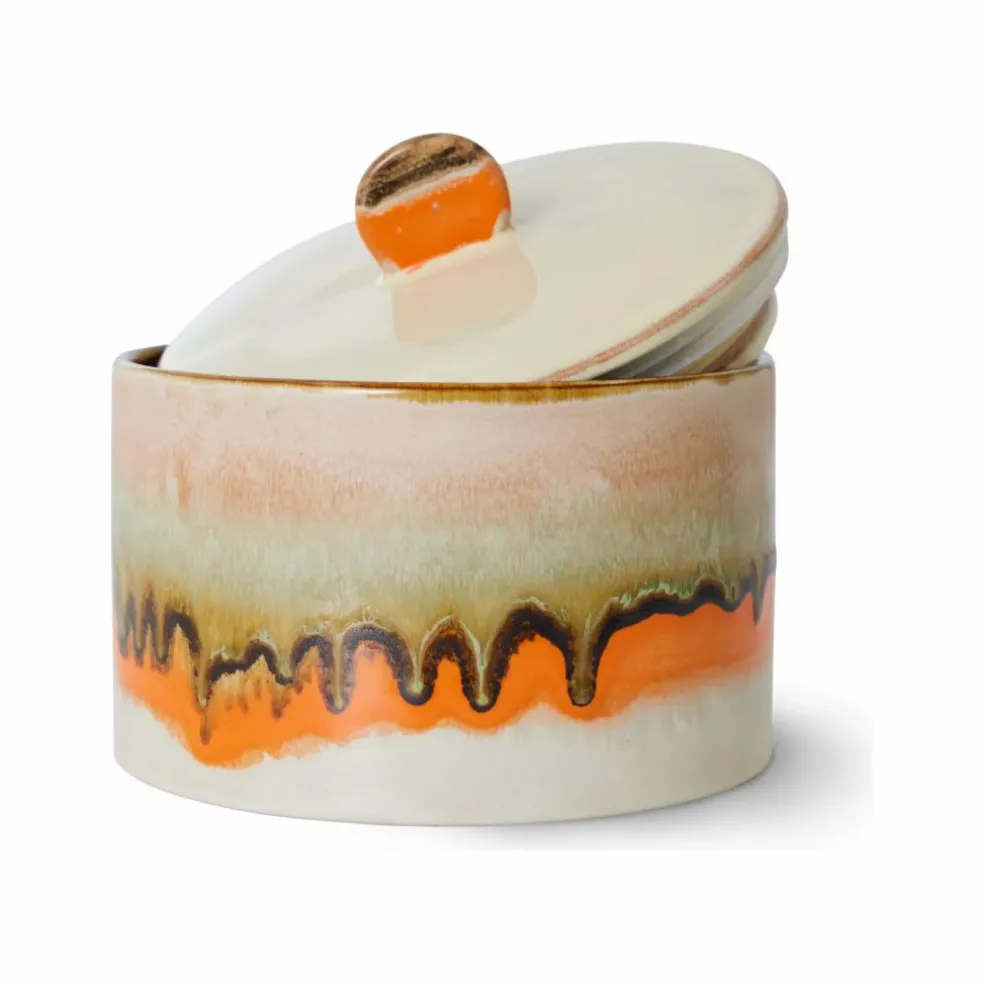 Bocal en grès | Orange