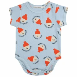 Body Bobo Coton Bio | Bleu ciel