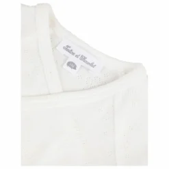 Body Cache-Cœur Coton Bio Ajouré | Ecru