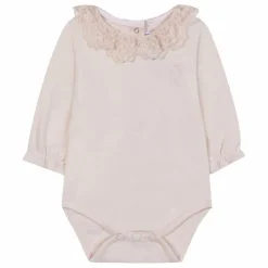 Body Col Dentelle | Rose pâle