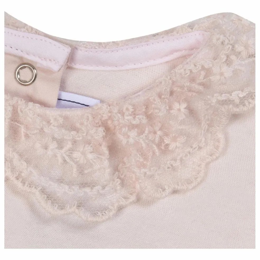 Body Col Dentelle | Rose pâle