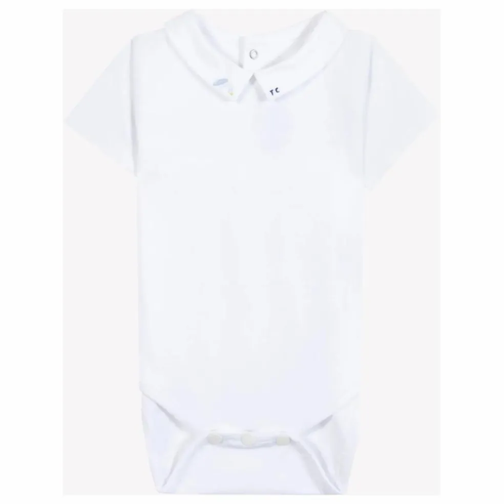 Body Col Polo | Blanc
