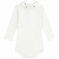 Body Col Polo Bateaux Coton Bio | Blanc