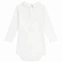 Body Col Polo Bateaux Coton Bio | Blanc
