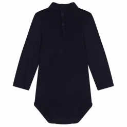 Body Col Roulé Côte | Bleu marine