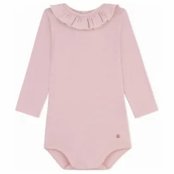 Body Col Volants Coton Bio | Rose