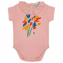 Body Coton Bio Feux d'Artifices | Rose