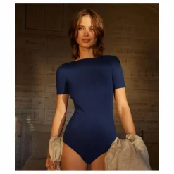 Body Côtelé - Collection Femme | Bleu