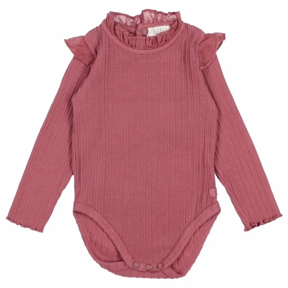 Body Côtelé | Mauve