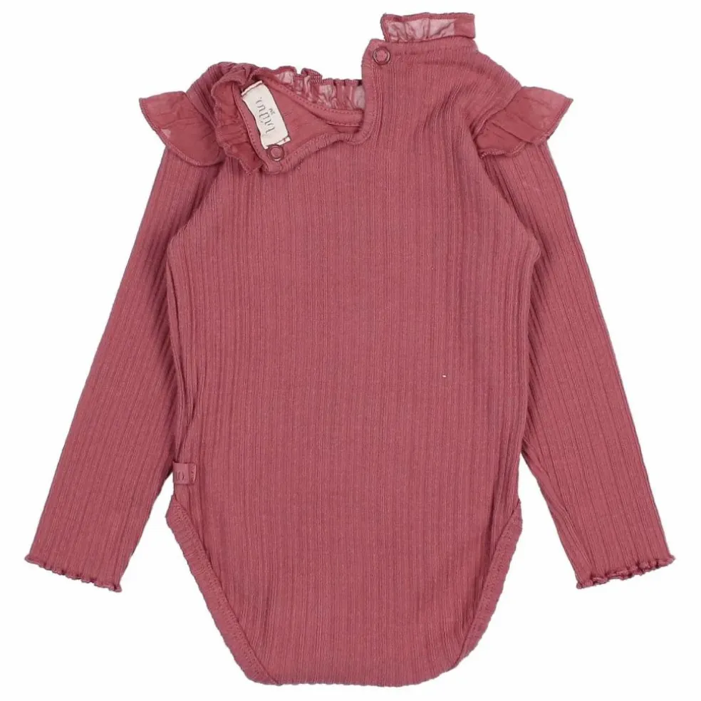 Body Côtelé | Mauve