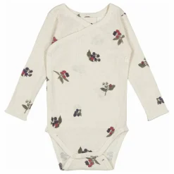 Body Côtelé Hoho Mûres Coton Bio | Ecru