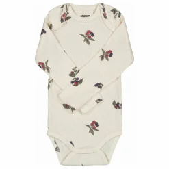 Body Côtelé Hoho Mûres Coton Bio | Ecru