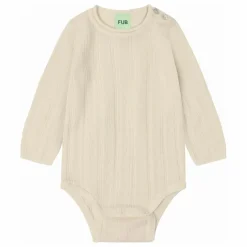 Body Côtelé Laine de Mérinos | Ecru